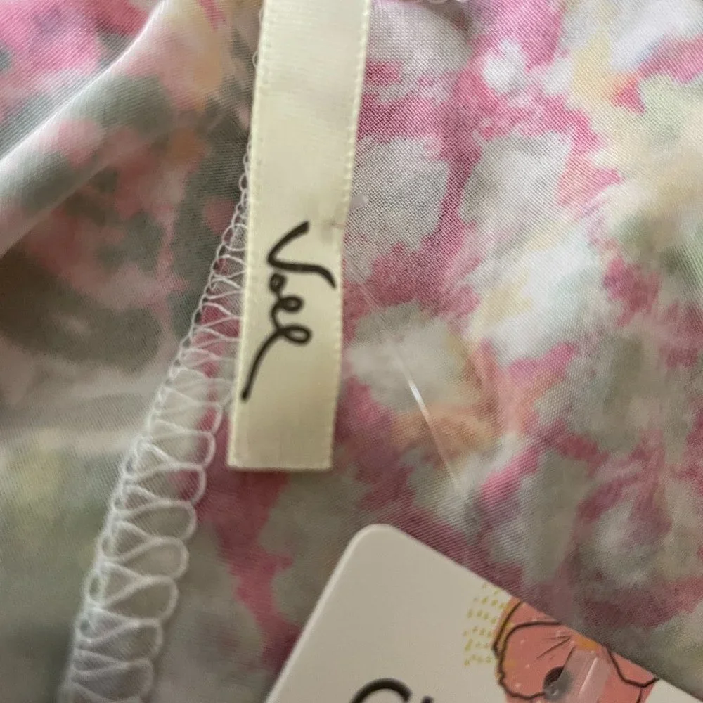 NWT Tie Dye Sleeveless Swing Dress - Picture 9 of 9